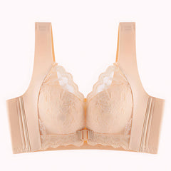 Push Up Front Closure Wireless C Cup Bras