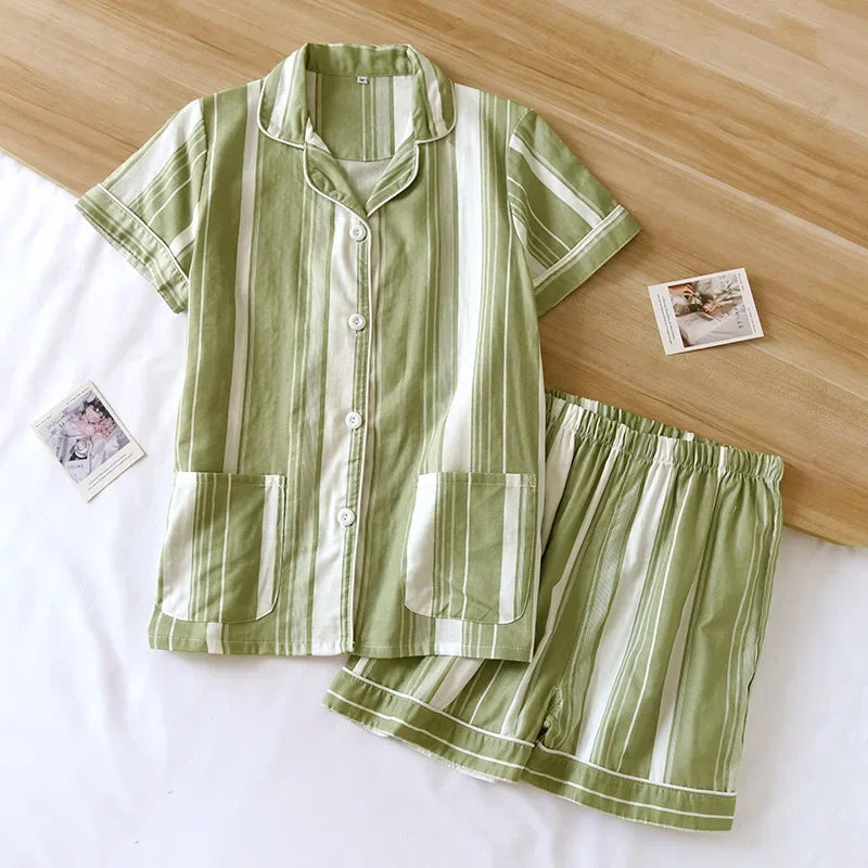 100% Cotton Women's Pajamas for Summer