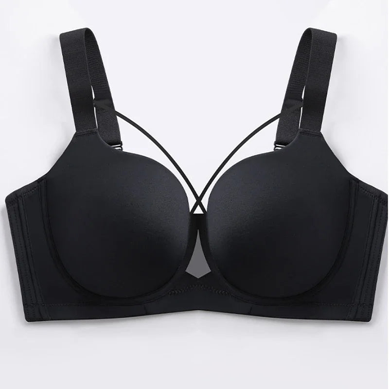 Push Up Soft Wire Minimizer Bra For Women