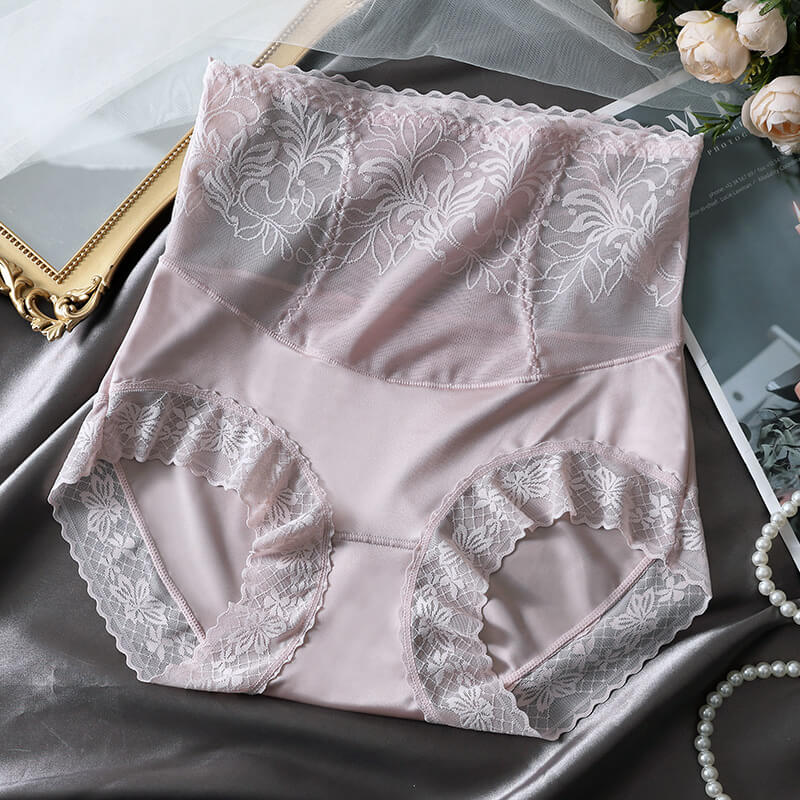 Sexy Lace High Waist Seamless Panty Brief – Okay Trendy