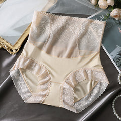 Sexy Lace High Waist Seamless Panty Brief