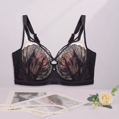 Summer Free Black Lace E Cup Bra