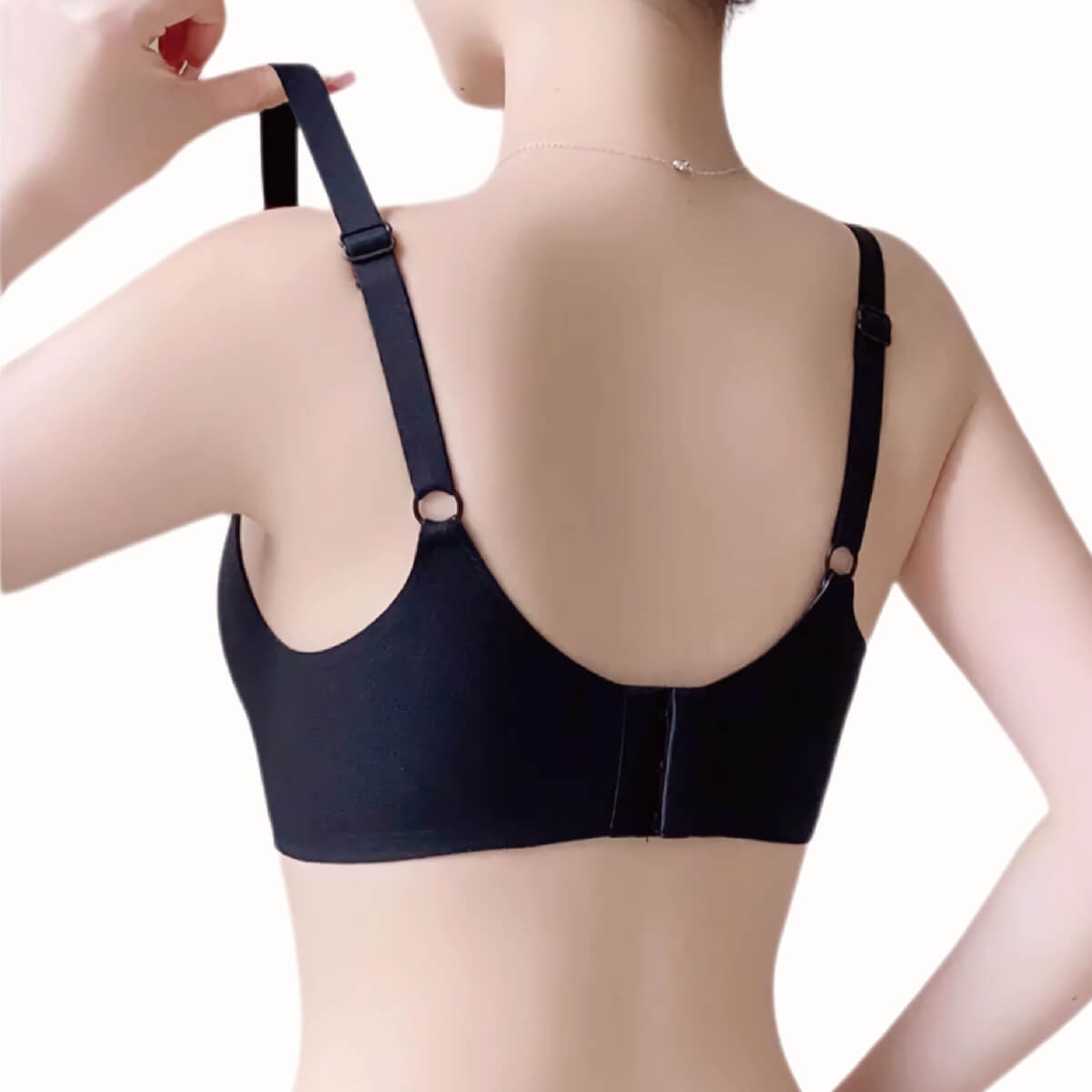 Womens Comfort Bra Ultra-Thin Push Up Padded Seamless Bra Summer