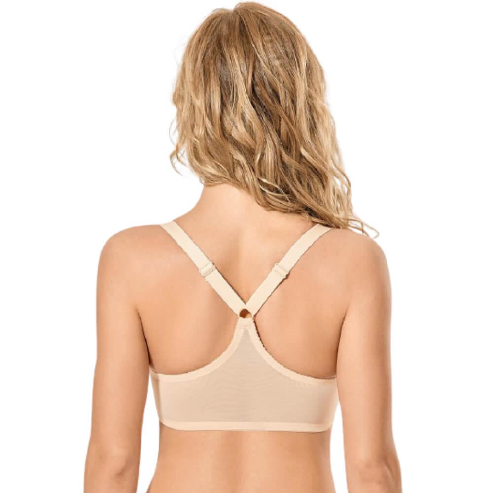 Sports Bra for Women 42C Bras for Women Plus Size Plus Size Wireless Bras  with Support and Lift Front Snap Bras for Older Women Padded Bralette