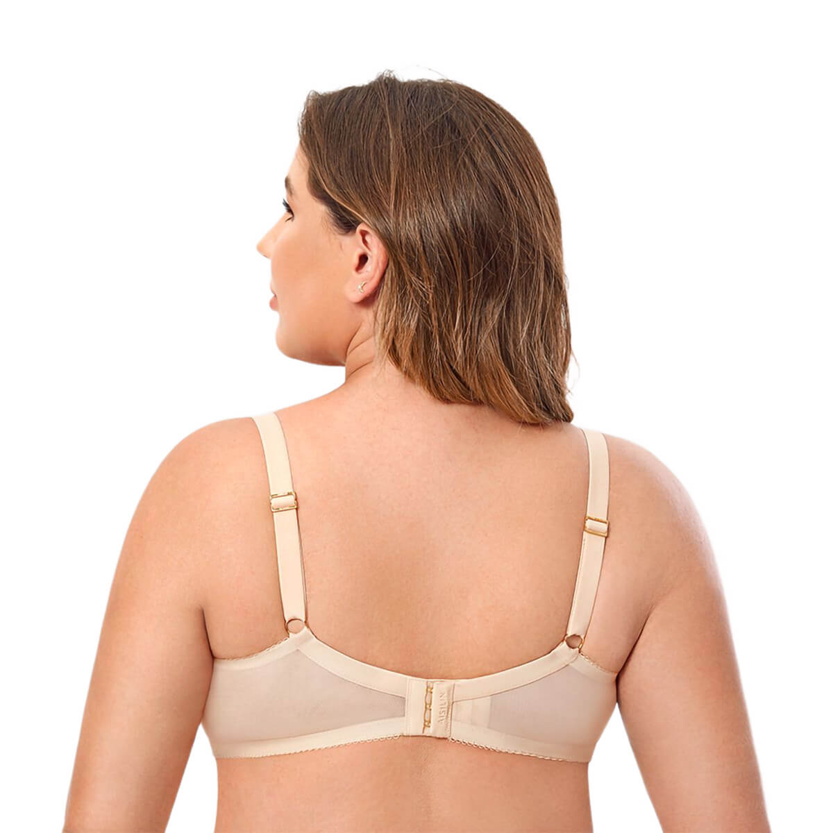 Buy Women's Full Figure Support Slightly Padded Underwire Contour Lace  T-Shirt Bra Plus Size Beige02 Cup Size dd Bands Size 36 at