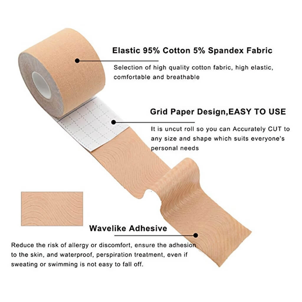 Adhesive Breast Tape - Adhesive Bra Tape Lift for Big Breast