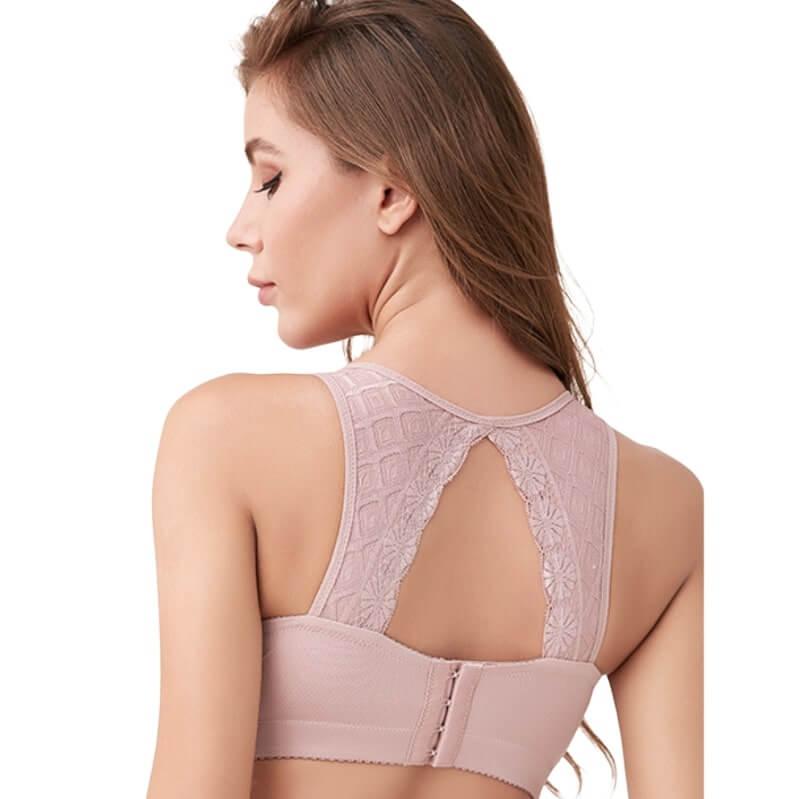 Training Bras for Girls 8-10, Women's Fashion Lace-U-Back Lifting Bra Lifts  Supports Breast Bras, Compression Bra