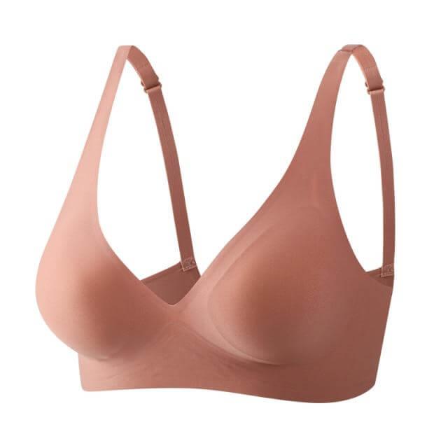 asdoklhq Bras for Women Womens Plus Size Clearance $5,Women's Lace Sexy  Comfortable Breathable Anti-exhaust Printing Non-Wired Bra
