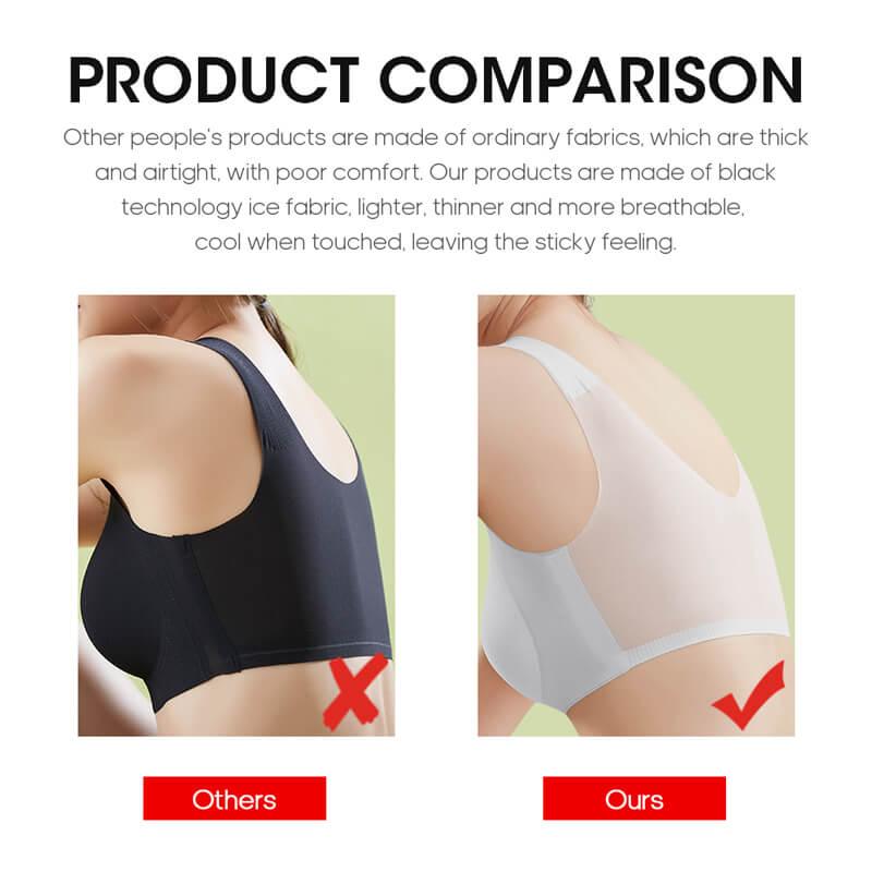 Women Summer Ultra Thin Ice Silk Bra Comfort Breathable Lifting