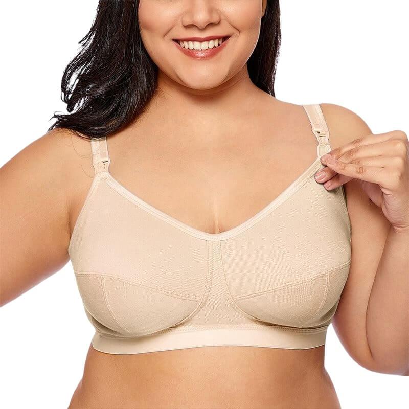 Lace Wire Free Bras For Large Breasts 34C-48E – Okay Trendy