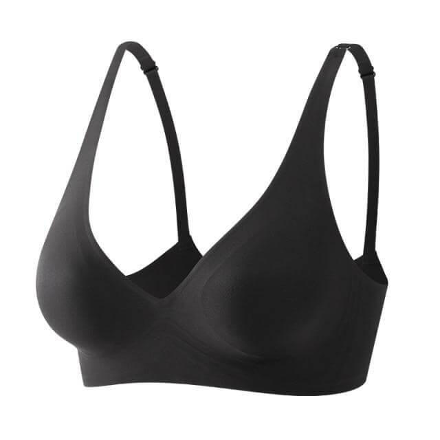 Underwear Bras for Women Plus Size M-7XL Push Up Bralette Seamless Bra Top  Comfort Cooling Gathers Shock-Proof Pad 
