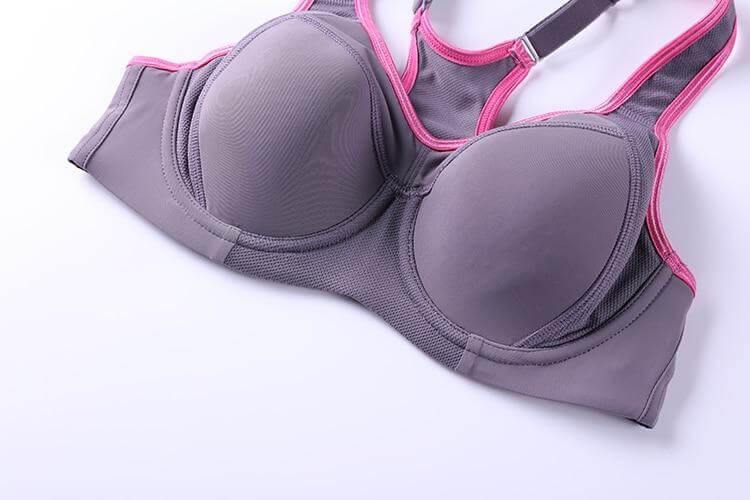 Underwire Supportive Plus Size High Impact Sports Bra