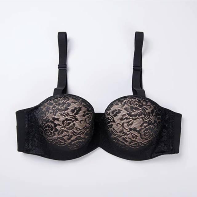 Sexy Wedding Multiway Underwear Add 2 Cup Supper Padded Push Up Bra  Strapless Bras Size 32 34 36 38 40 A B C D